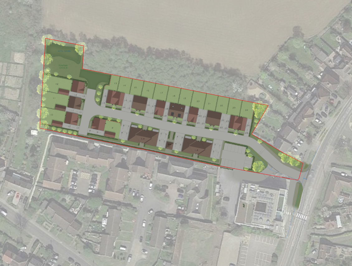 24 unit scheme submitted - FINC Architects
